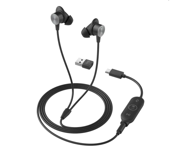 Logitech® Zone Wired Earbuds - GRAPHITE - EMEA