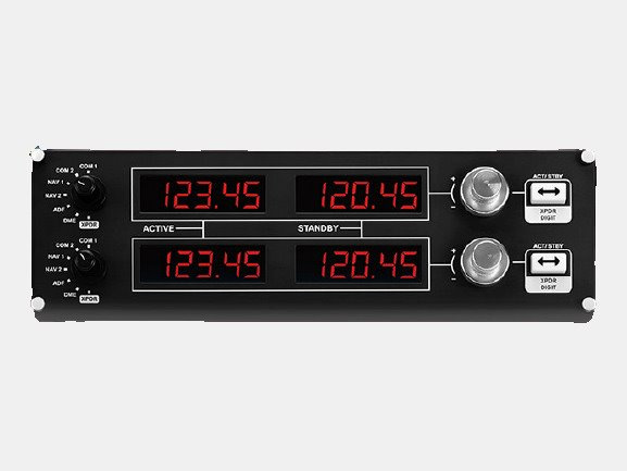 ROZBALENÉ - Logitech® G Saitek Pro Flight Radio Panel - N/A