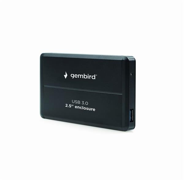 Gembird USB 3.0 2.5'' enclosure, black