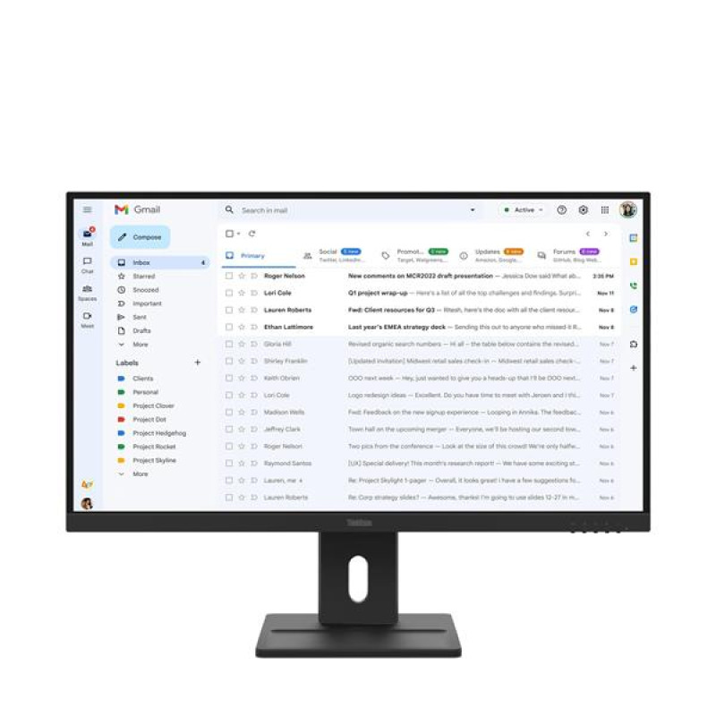 Lenovo E27-40 27" 1920x1080 1500:1 300cd 4ms HDMI+DP lift re