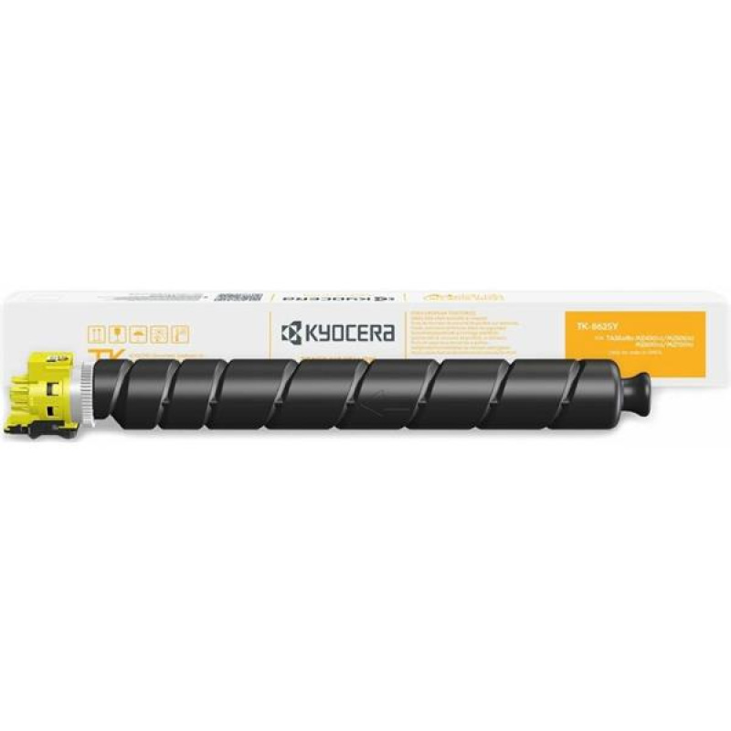 KYOCERA TK-8625Y Toner yellow na 24 000 A4 (pri 5% pokrytí),