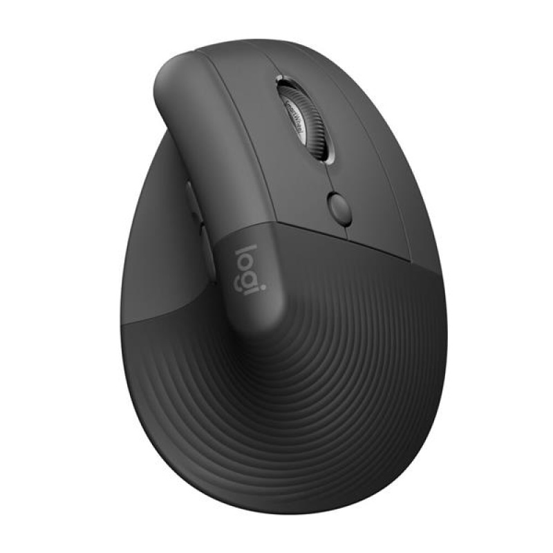 Logitech® Lift Vertical Ergonomic Mouse - GRAPHITE / BLACK -