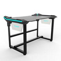E-Blue Herný stôl EGT536BK, 136,5 x 80,3cm, 81 cm, podsvietený