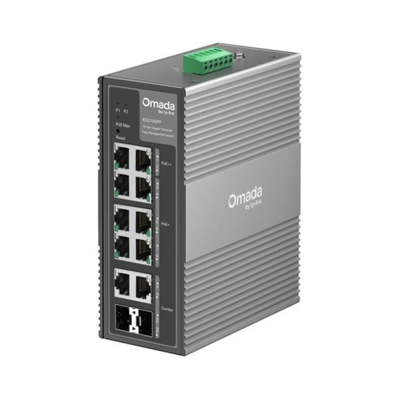 TP-LINK "Omada 10-Port Gigabit Industrial Easy Managed Switc