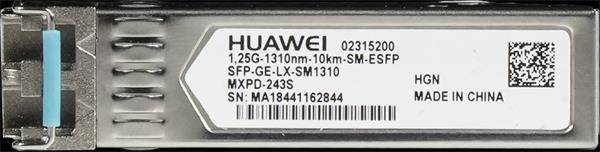 Huawei Optical Transceiver,eSFP,GE,Single-mode Module(1310nm