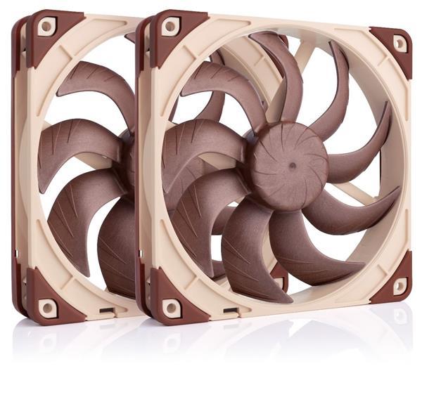 Noctua NF-A14x25 G2 PWM Sx2-PP set 2 ventilátorov 140x140x25