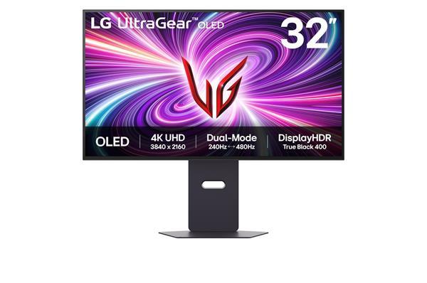 LG 32GS95UV-B 31.5" OLED 3840x2160 1M:1 0.03ms 275cd 2xHDMI