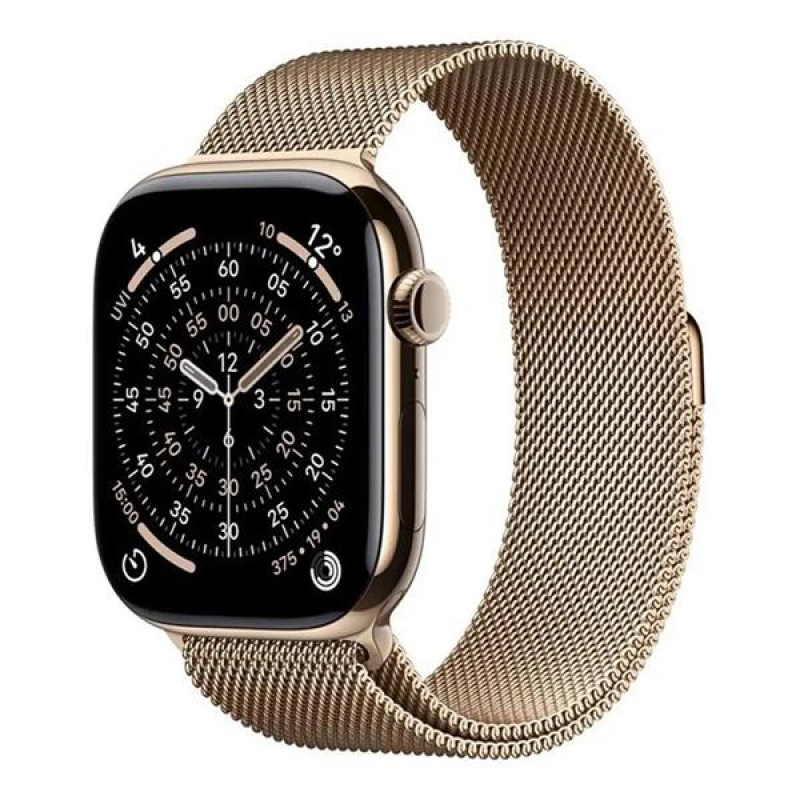 Apple Watch Series 11 GPS + Cellular 46mm Gold Titanium Case