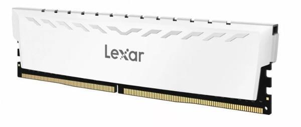 8GB Lexar® THOR DDR4 3600 UDIMM XMP Memory with white heatsi