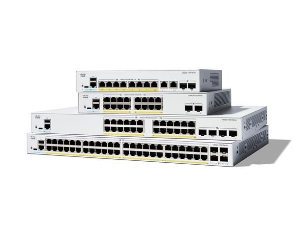 Catalyst 1200 24-port GE, Full PoE, 4x1G SFP