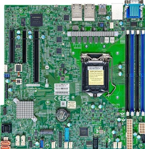 Supermicro 1xLGA1150 (Xeon E-23xx,i3),, 8xSATA3, 2xM.2, PCIe
