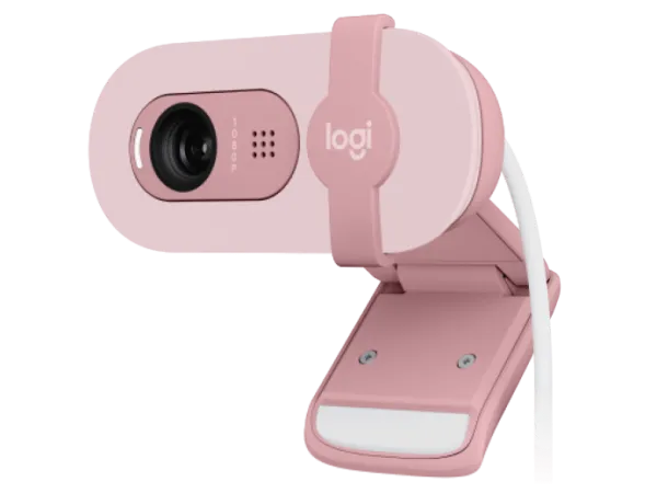 Logitech® BRIO 100 Full HD Webcam - ROSE - USB