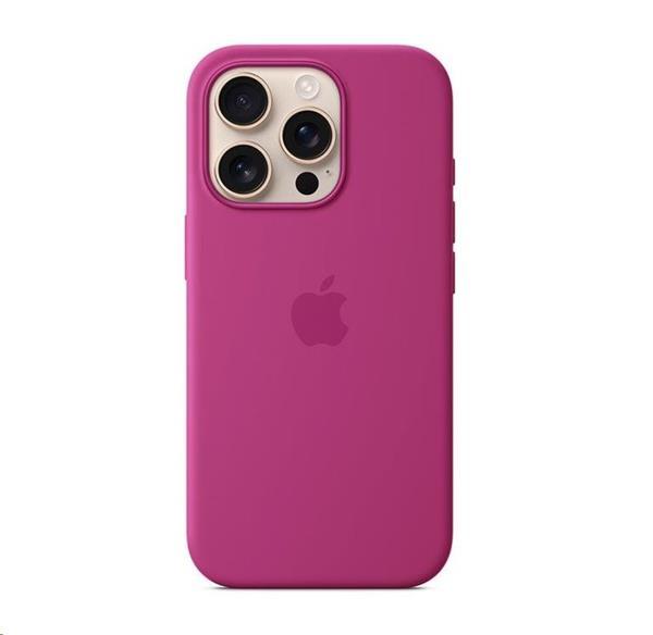 iPhone 16 Pro Silicone Case with MagSafe - Fuchsia