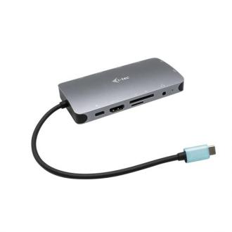 i-tec USB-C Metal Nano Dock HDMI/VGA with LAN + Power Delive