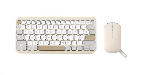 ASUS CW200 Marshmallow Combo - bezdrôtová klávesnica a myš,