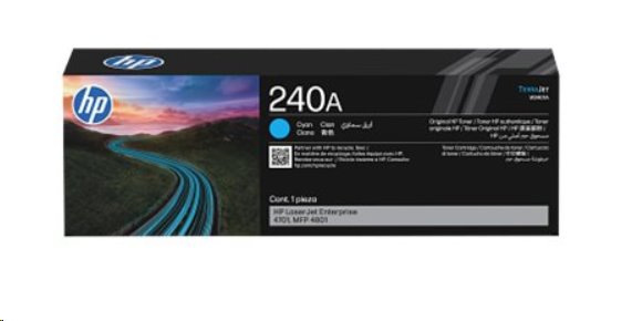 Originálna azúrová tonerová kazeta HP 240A LaserJet