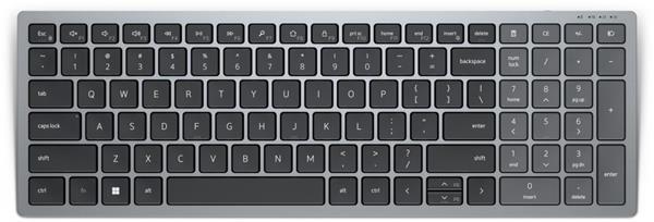 Dell Compact Multi-Device Wireless Keyboard - KB740 - Czech/