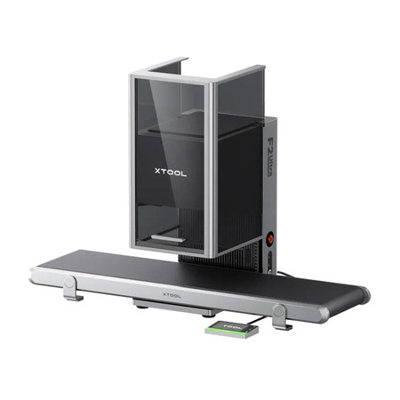 Sada laserového gravírovacieho stroja xTool F2 Ultra + podávač xTool Auto Streamline 1