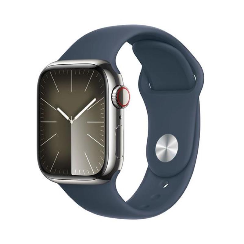 Apple Watch Series 9 GPS + Cellular 41mm Silver Stainless St