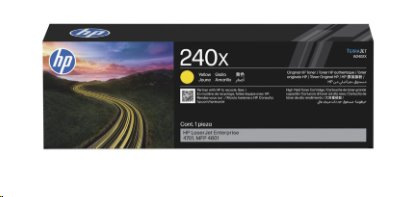 Žltá originálna tonerová kazeta s vysokou výťažnosťou HP 240