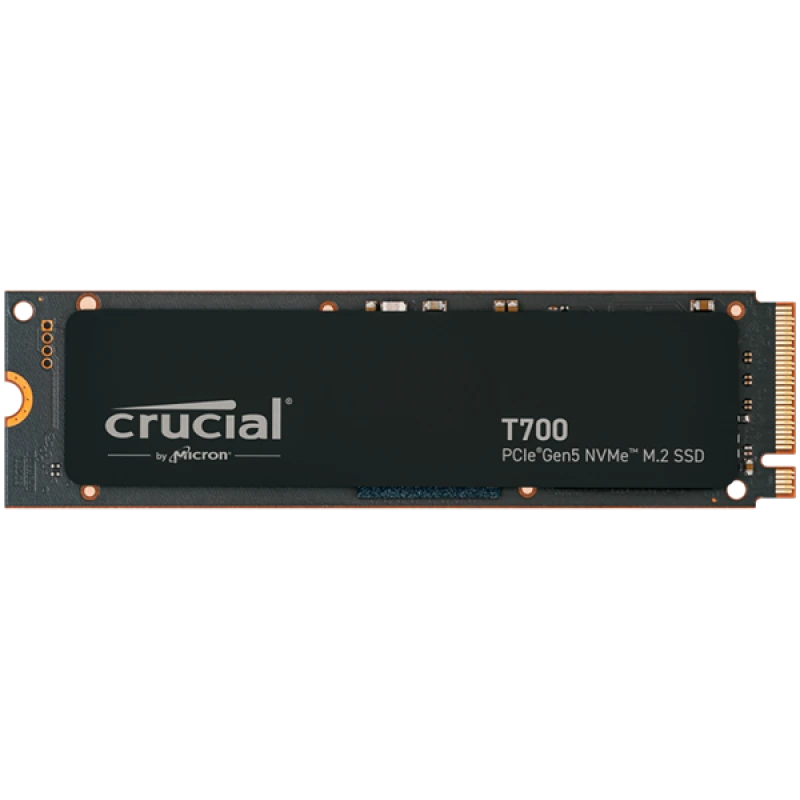 Crucial T700 2TB PCIe Gen5 NVMe M.2 SSD (r12400MB/s, w11800M