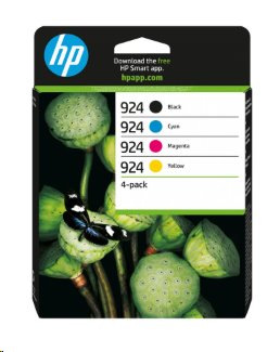 HP 924, CMYK, 500/3*400str. - atramentová kazeta