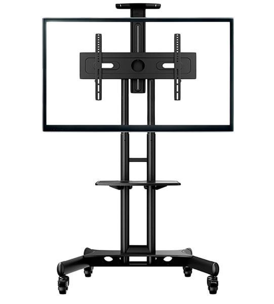 ONKRON Mobile TV Stand for 40-70” TVs with Wheels Shelves He