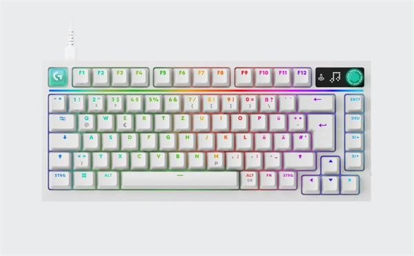 Logitech® G316 X 75 - WHITE - US INT'L - TACTILE