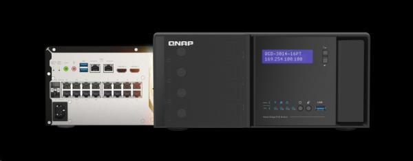 QNAP™QGD-3014-16PT Desktop Smart Edge PoE Switch