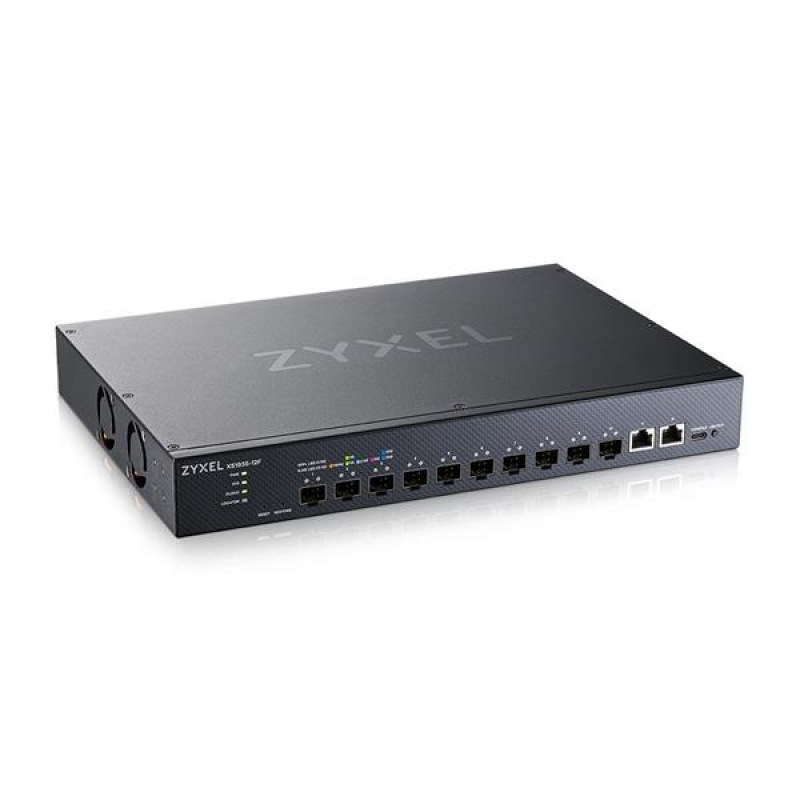 Zyxel XS1935-12F, 10-port 10G L3 Smart Managed Fiber Switch,