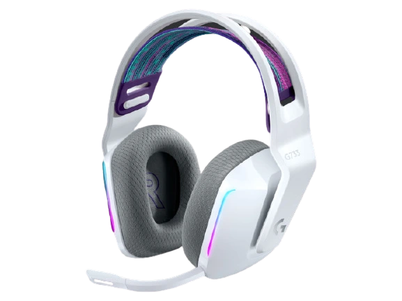 Logitech® G733 LIGHTSPEED Wireless RGB Gaming Headset - WHIT