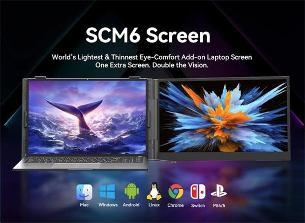 Prenosný monitor Blackview SCM6 Single Screen 14inch 1920x10