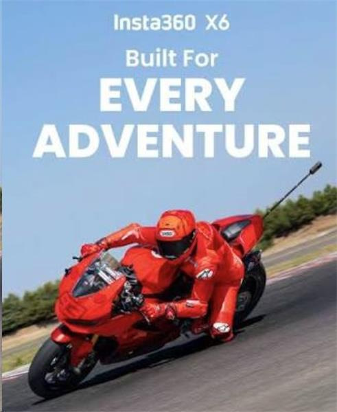 Insta360 X6 Motorcycle Bundle