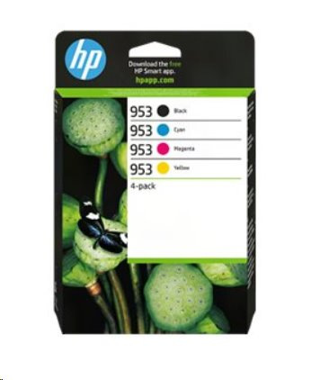 HP 953 CMYK Original Ing Cartridge 4-pack nahrada za 3HZ52AE