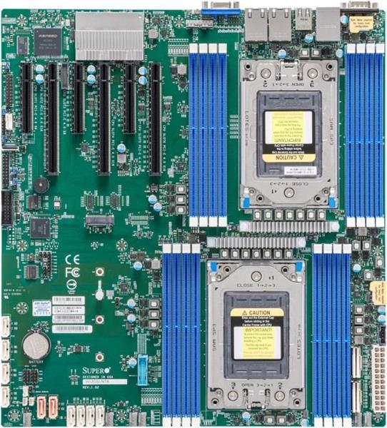 Supermicro  Dual AMD EPYC 7003/7002 Series CPUs, 10 SATA3, 2