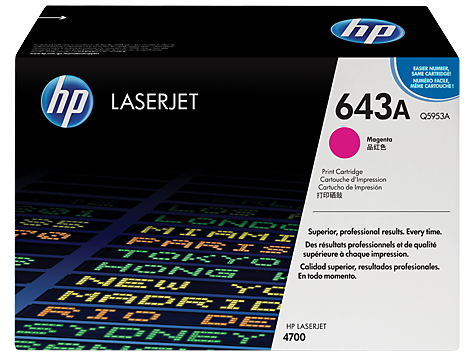 HP Color LaserJet MAGENTA Prnt Cartridge for CLJ4700 10.000p