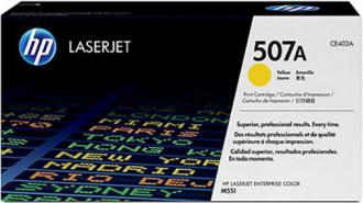 HP LaserJet 507A Yellow Print Cartridge CE402A