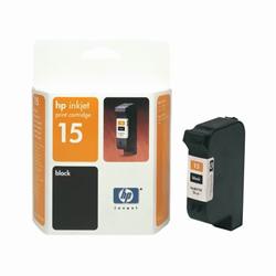 HP No.15 black inkjet cartridge (25 ml)