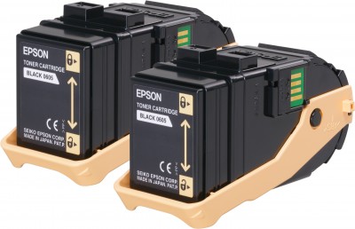 Epson toner Aculaser C9300 black double pack 2x 6500str.