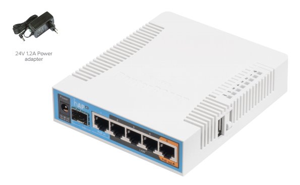 MIKROTIK RouterBOARD hAP AC + L4 (720MHz, 128MB RAM, 5xGLAN