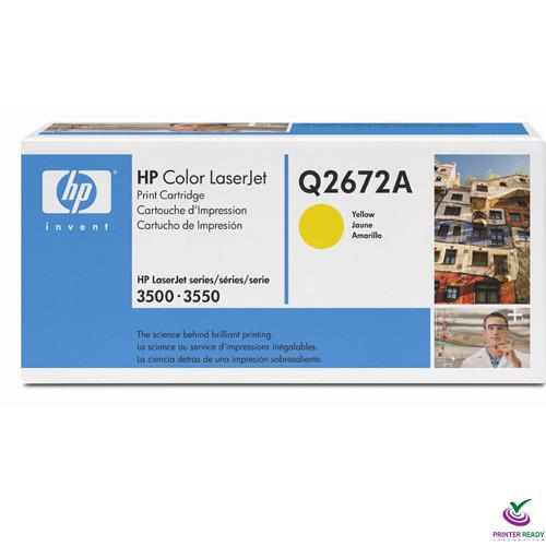 HP LaserJet Q2672A Yellow Print Cartridge