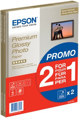 Epson papier Premium Glossy Photo, 255g/m, A4, 30ks