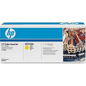 HP LaserJet CE742A Yellow Print Cartridge