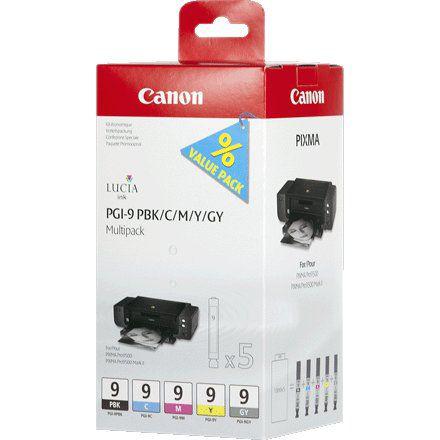 Canon cartridge PGI-9PBK/C/M/Y/GY multipack