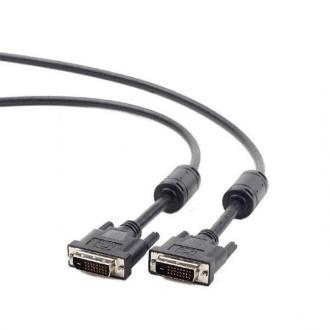 Gembird DVI video cable dual link 6ft cable, black