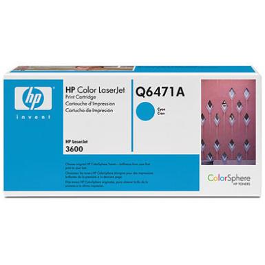 HP LaserJet Q6471A Cyan Print Cartridge