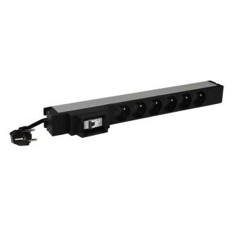 Legrand PDU NAPÁJACÍ BLOK 6X 230V + ISTIČ