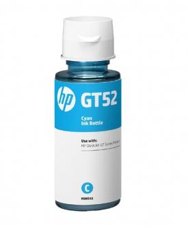 HP originál ink bottle M0H54AE, No.GT52, cyan, 8000str., 70m