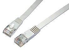 OEM patch kábel Cat6, UTP, LSOH - 0,5m , šedý, plochý