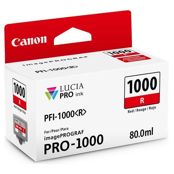 kazeta CANON PFI-1000R Red iPF PRO-1000